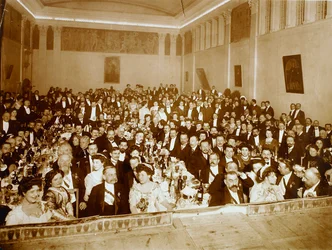 Restaurant, Haus der Vereinigung für Literatur und Kunst, Russland, 1910er Jahre