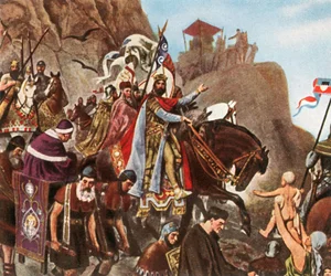 Rückkehr Heinrichs III. von seiner ersten Reise nach Rom, 1936