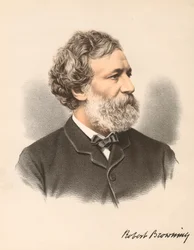 Robert Browning, englischer Dichter und Dramatiker, ca. 1880