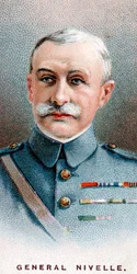 Robert Nivelle, französischer General, 1917