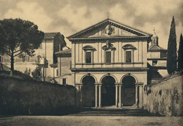 Rom - Basilika von S. Sebastian an der Via Appia, 1910