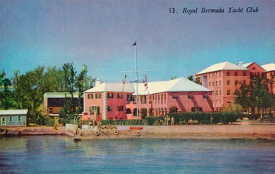 Royal Bermuda Yacht Club, um 1930