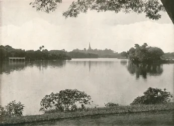 Königliche Seen, Rangoon, 1900