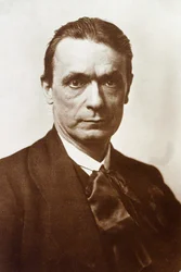 Rudolf Steiner, österreichischer Philosoph, Sozialdenker und Esoteriker, 1916