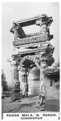 Rudra Mala, Nordportal, Siddhapur, Indien, ca. 1925