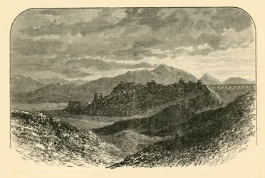 Ruinen von Theben, 1890