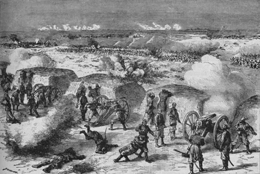 Russischer Angriff auf ein türkisches Reduit, 1902