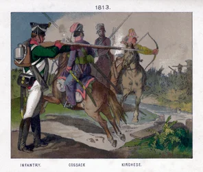 Russische Soldaten von 1813, 19. Jahrhundert