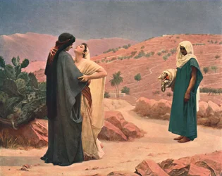 Ruth und Naomi, 1886, ca. 1902