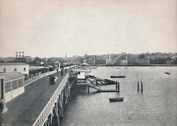 Ryde - Blick vom Pier, 1895