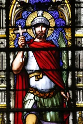 Kirche Sainte-Clotilde. Heiliger Viktor