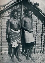 Sakalava-Typen aus Menabe, West-Madagaskar, 1912