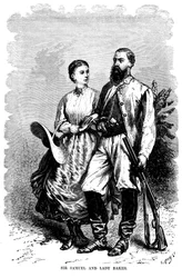 Samuel White Baker, englischer Entdecker und Anti-Sklaverei-Kämpfer