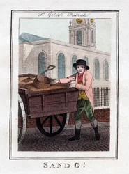 Sand O, St. Giles Kirche, London, 1805