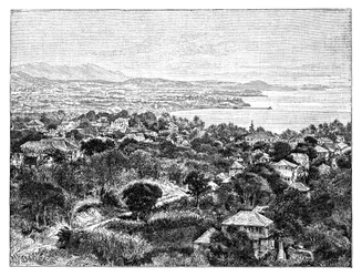 Santa Cruz Insel, um 1890