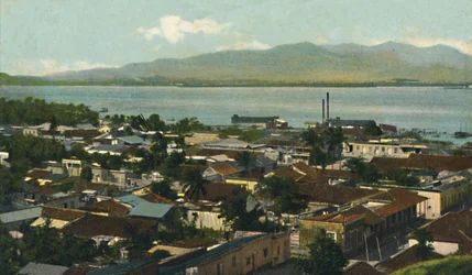Santiago de Cuba. Teilansicht, um 1910