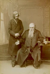 Szene aus Alexander Ostrovskys Stück Es ist eine Familienangelegenheit, Maly Theater, Moskau, Russland