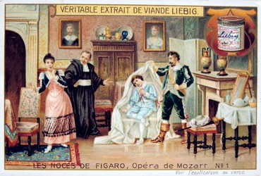 Szene aus Mozarts Oper Die Hochzeit des Figaro