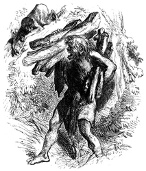 Szene aus Der Sturm von William Shakespeare, 1856-1858