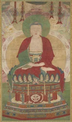 Sitzender Amitabha, späte 1500er - frühe 1600er