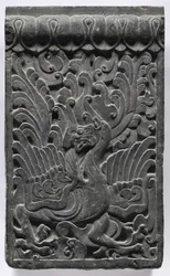 Abschnitt einer Sargplattform: Phönix, 550-577