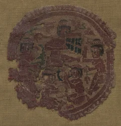 Segmentum mit Musikern, 650 - 899