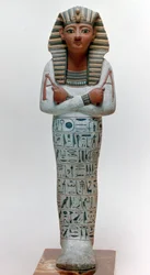Shabti-Figur von Ramses IV., ägyptisch, 20. Dynastie