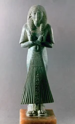 Shabti oder Ushabti, eine Grabfigur, Ägypten, 18. Dynastie