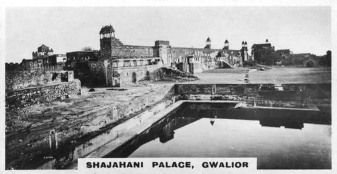 Shajahani-Palast, Gwalior, Indien, um 1925
