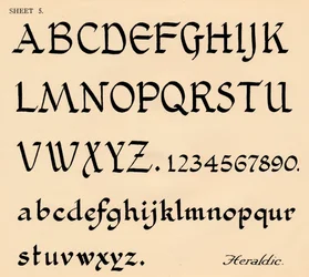 Blatt 5, aus einem Portfolio von Alphabeten, 1929