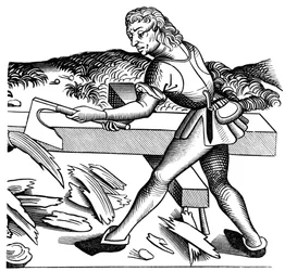 Schiffszimmermann, 15. Jahrhundert 1849
