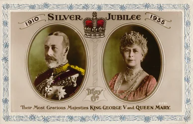 Silbernes Jubiläum 1910-1935, 6. Mai - König George V. und Königin Mary, 1935