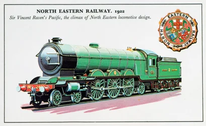 Sir Vincent Ravens Pacific, North Eastern Railway, 1922, 20. Jahrhundert