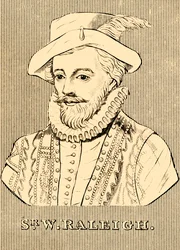 Sir W. Raleigh, ca. 1552-1618, 1830