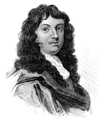 Sir William Temple, englischer Staatsmann und Essayist des 17. Jahrhunderts, ca. 1850