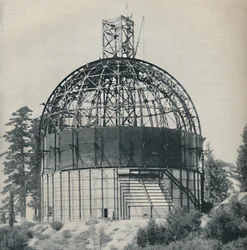 Skelettkuppel für ein astronomisches Mammut, ca. 1935