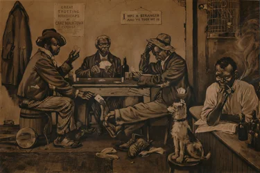 Das Häuten des Lamms, ca. 1910