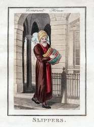 Pantoffeln, Somerset House, London, 1805