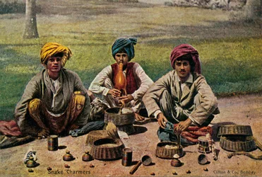 Schlangenbeschwörer, ca. 1910