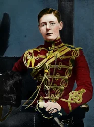 Bald war er ein flotter Unterleutnant in den 4. Husaren, 1895, 1945