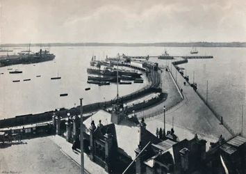 Southampton - Der Pier, 1895