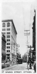 Sparks Street, Ottawa, Kanada, um 1920er Jahre