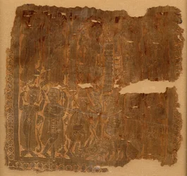 Quadrat mit klassischen Szenen, byzantinisch