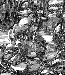 St. Georg und der Drache, 1901