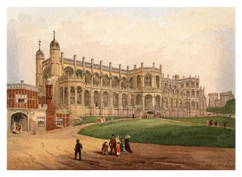 St. Georgs Kapelle, 1880