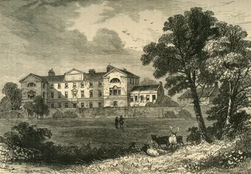 St. Georges Hospital, 1745, ca. 1876