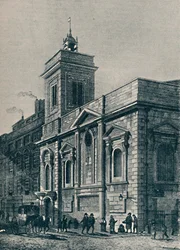 St. Mildreds Kirche und das Geflügel, 1907