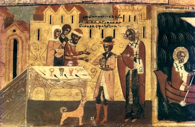 St. Nikolaus, Fragment, 18. Jahrhundert