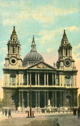 St. Pauls Kathedrale, London, ca. 1910