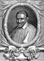 St. Vincent de Paul, französischer Priester und Philanthrop, 1663